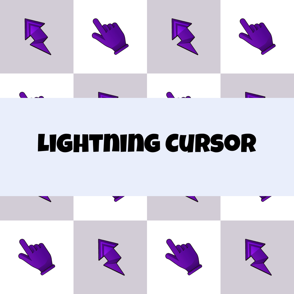 Preview Lightning cursor custom cursor pack